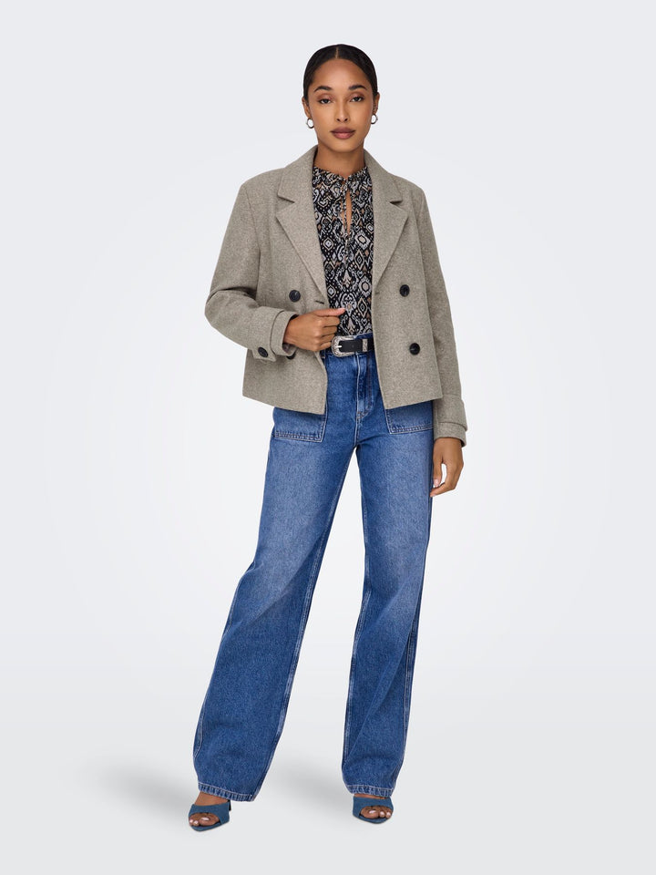 Damen ONLFREJA LIFE SHORT DB JACKET OTW N