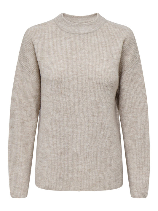 Damen ONLCAMILLA O-NECK L/S PULLOVER NOOS