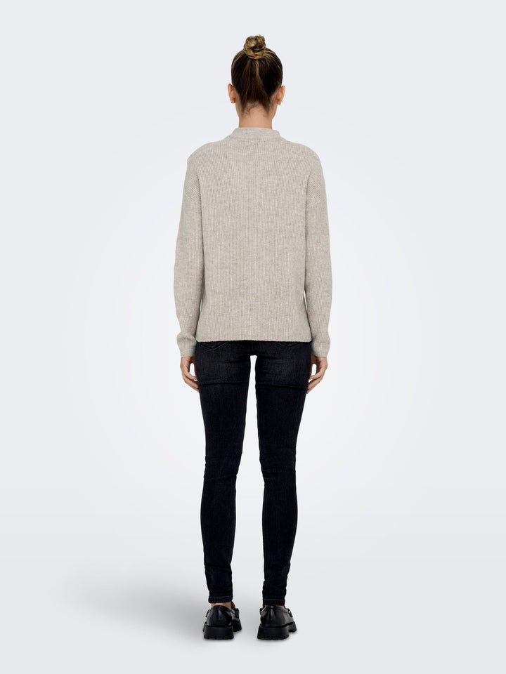 Damen ONLCAMILLA O-NECK L/S PULLOVER NOOS
