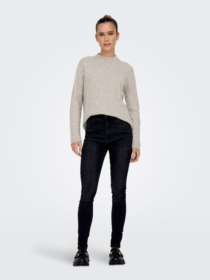 Damen ONLCAMILLA O-NECK L/S PULLOVER NOOS