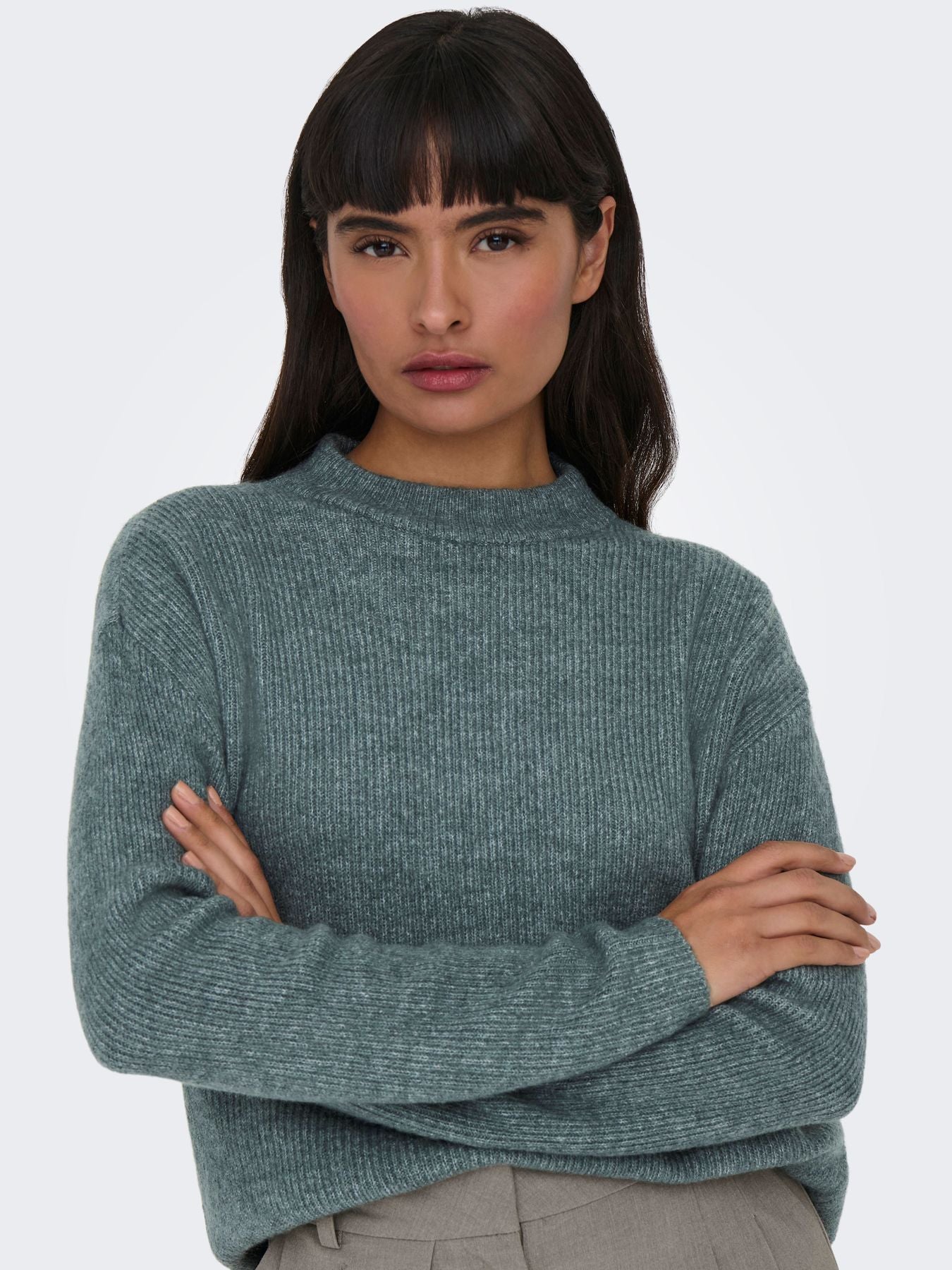 Damen ONLCAMILLA O-NECK L/S PULLOVER NOOS