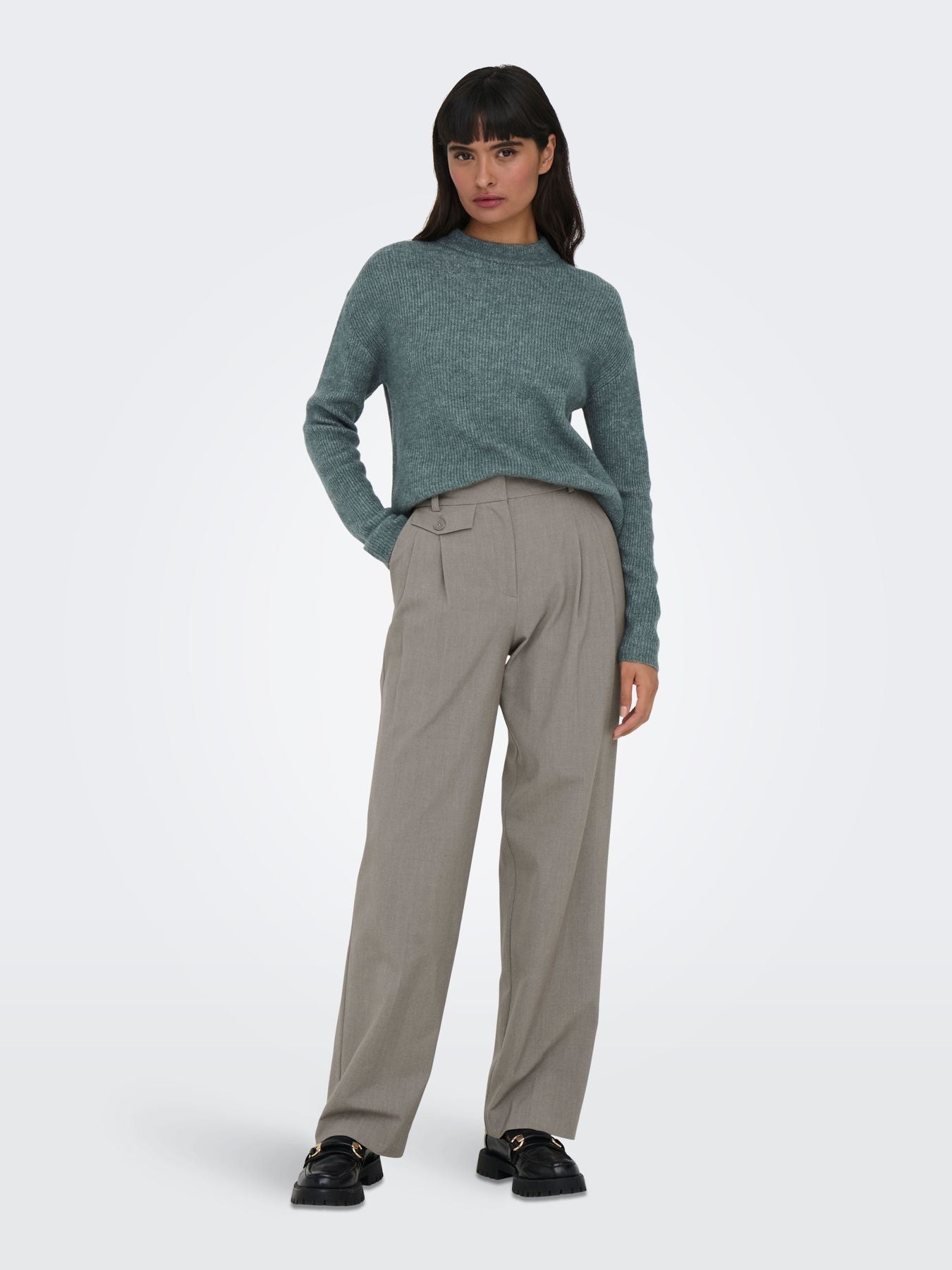 Damen ONLCAMILLA O-NECK L/S PULLOVER NOOS