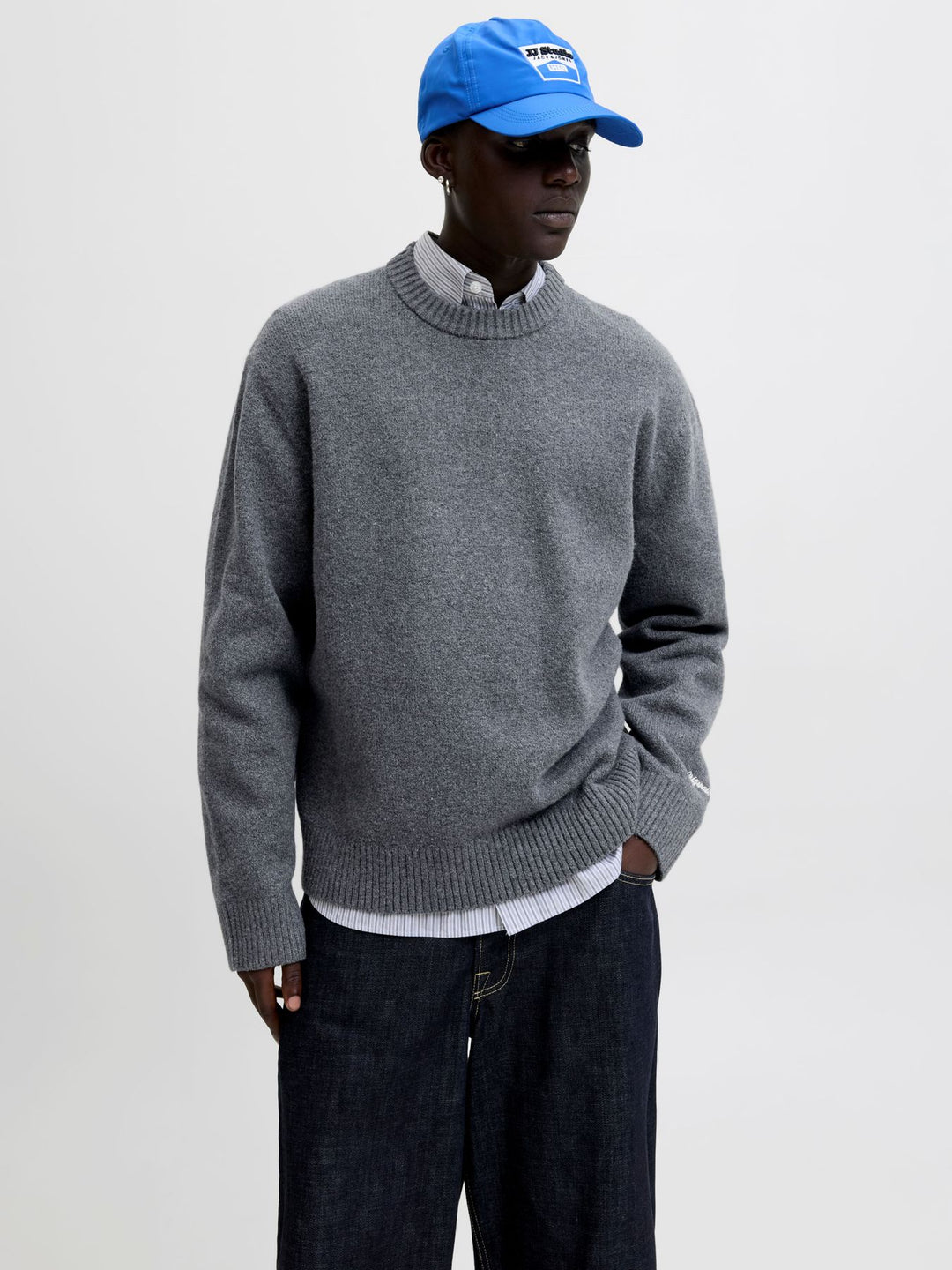 Herren JORNORREBRO KNIT CREW NECK SN