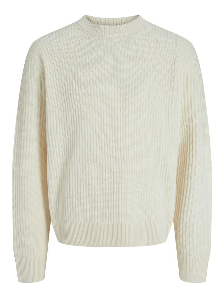 Herren JCOGRID KNIT CREW NECK