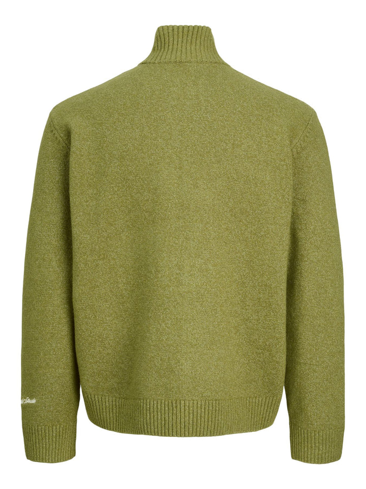 Herrren JORNORREBRO KNIT HALF ZIP SN