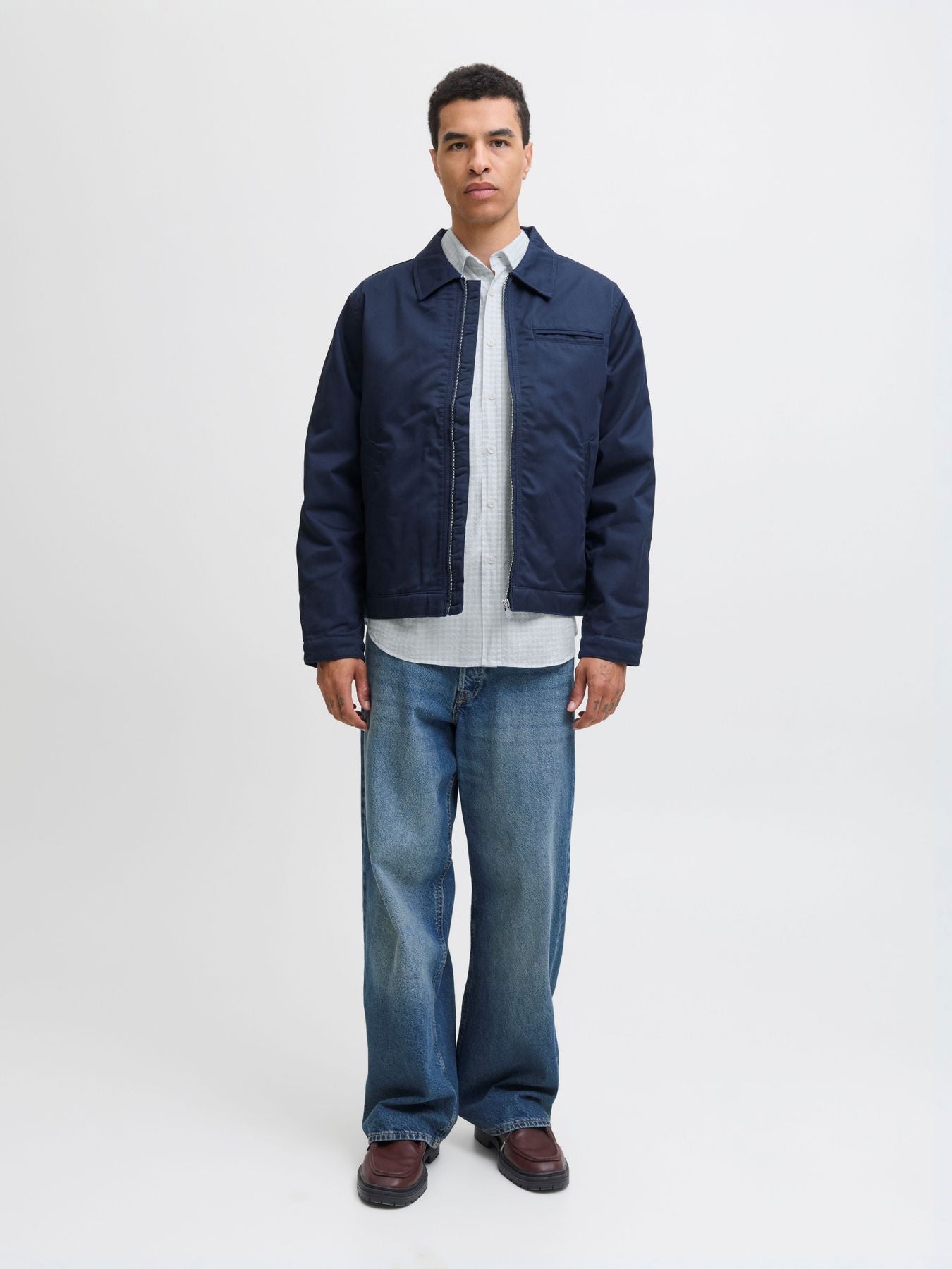 Herren JORCAMBRIDGE SEERSUCKER SHIRT LS