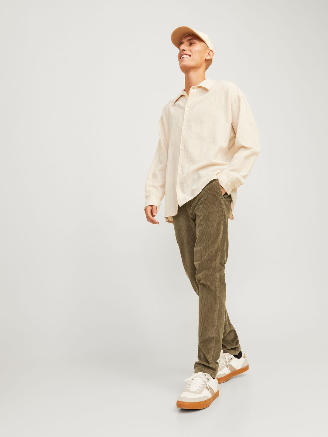 Herren JPSTMARCO JJBASIC CORDUROY CHINO