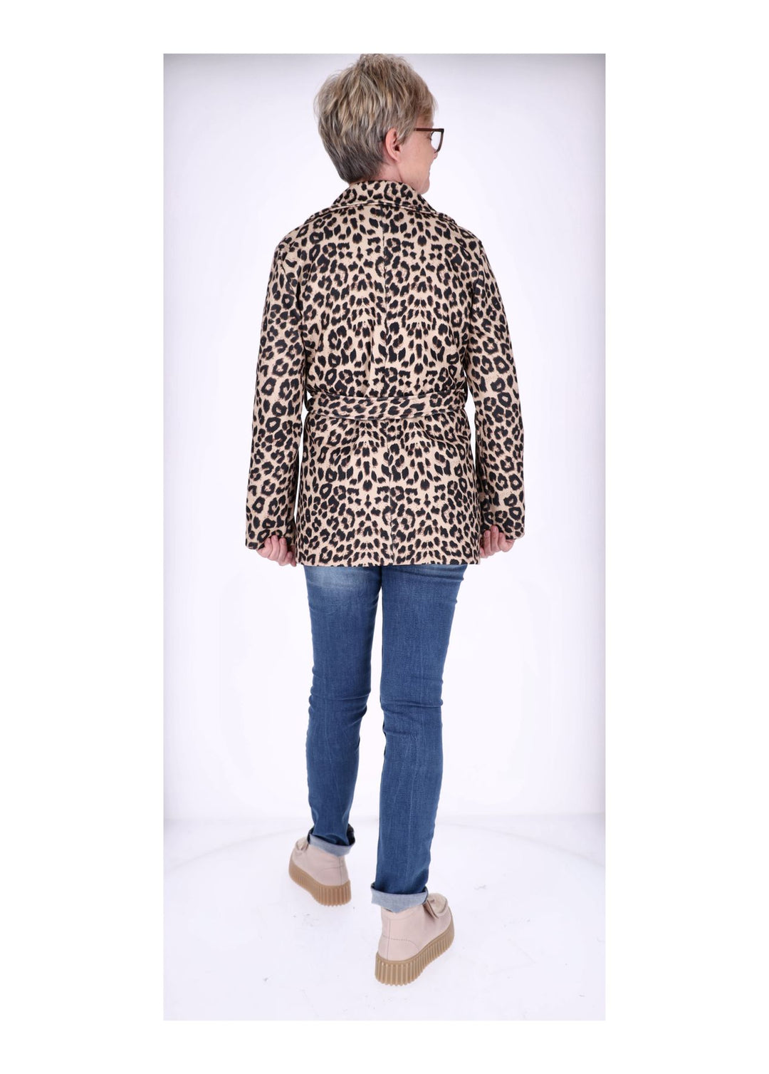 Kurzjacke Damen AOP Leo