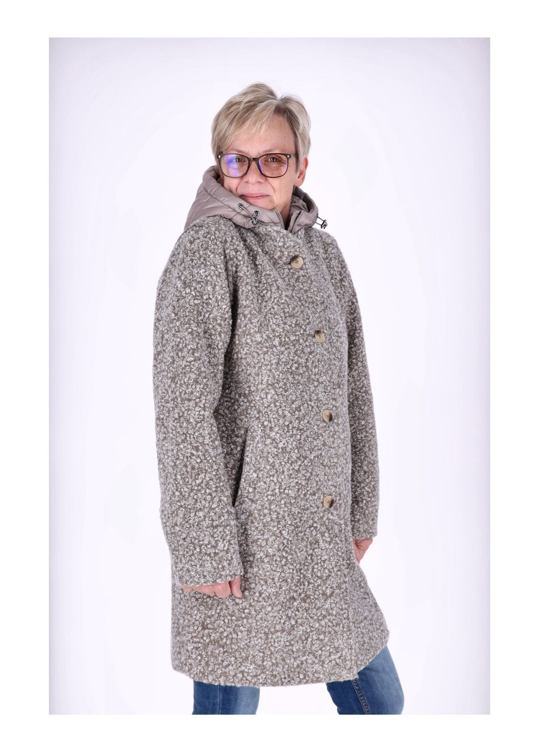 Ladies Jacket Knitted Wilma