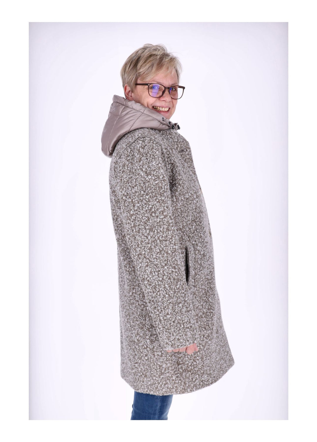 Ladies Jacket Knitted Wilma