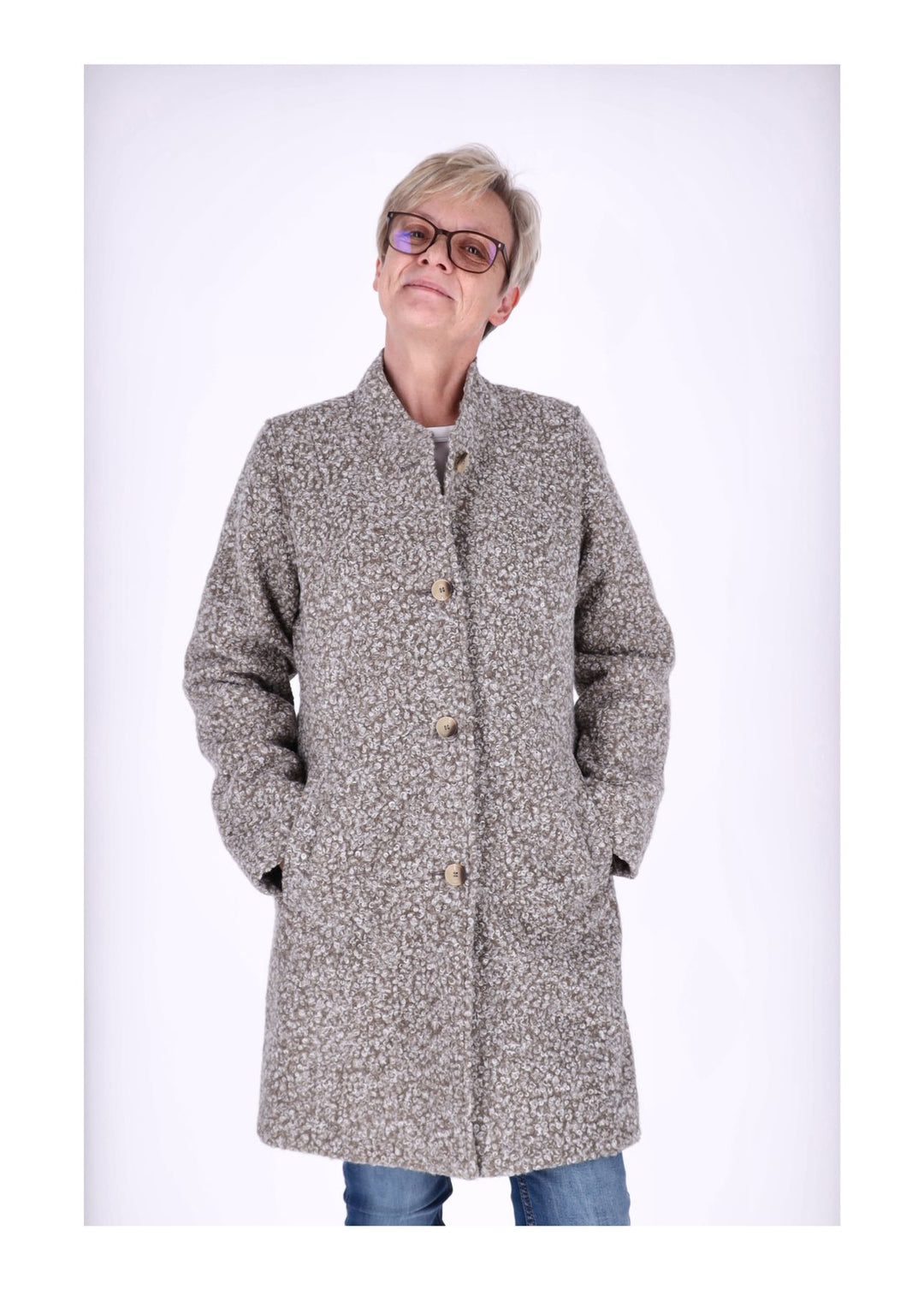 Ladies Jacket Knitted Wilma