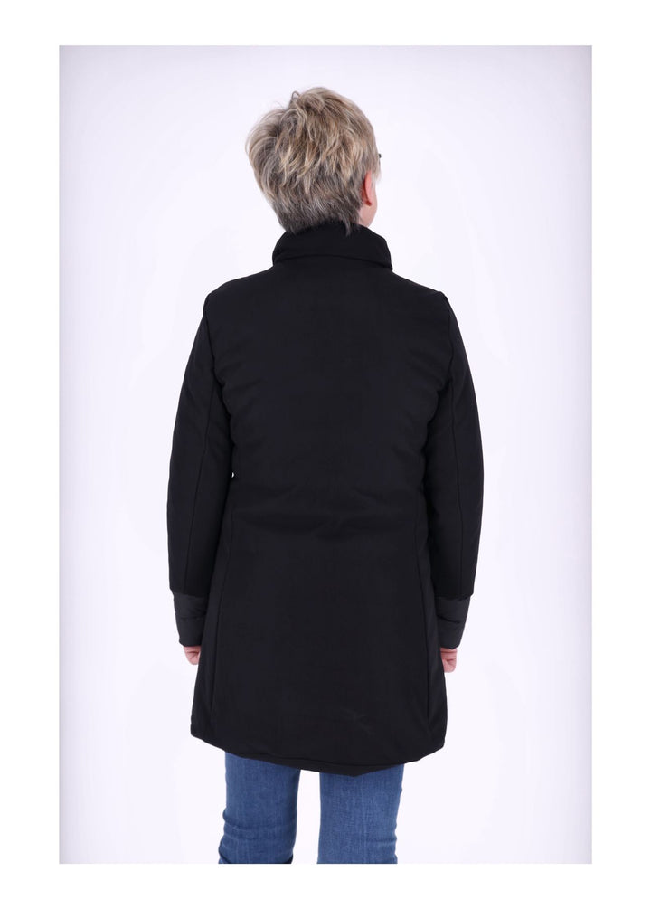 Steppjacke Strickbündchen