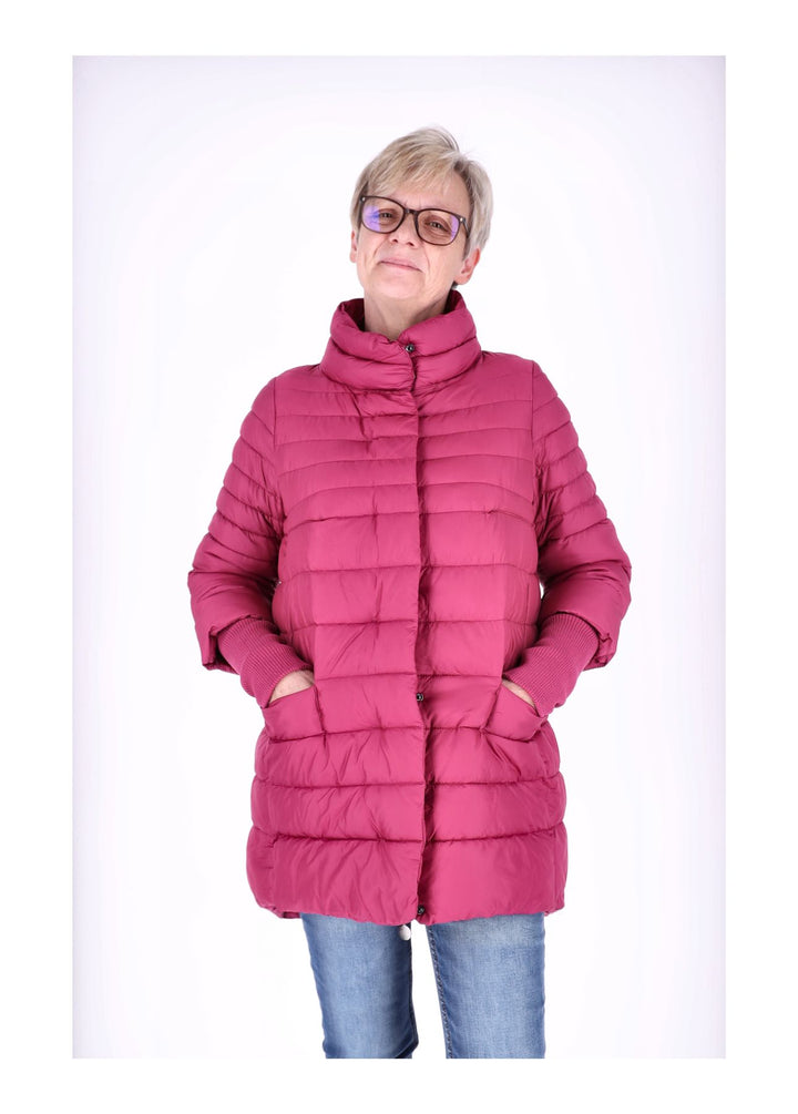 Steppjacke Strickbündchen