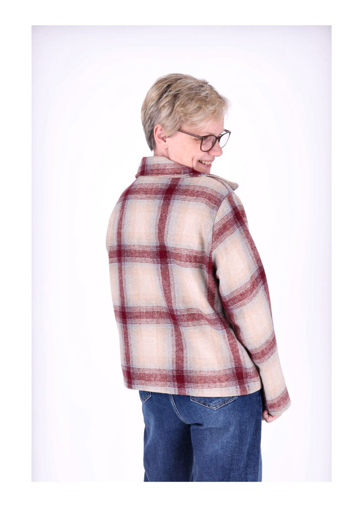 Splash of Color Wolljacke Karo