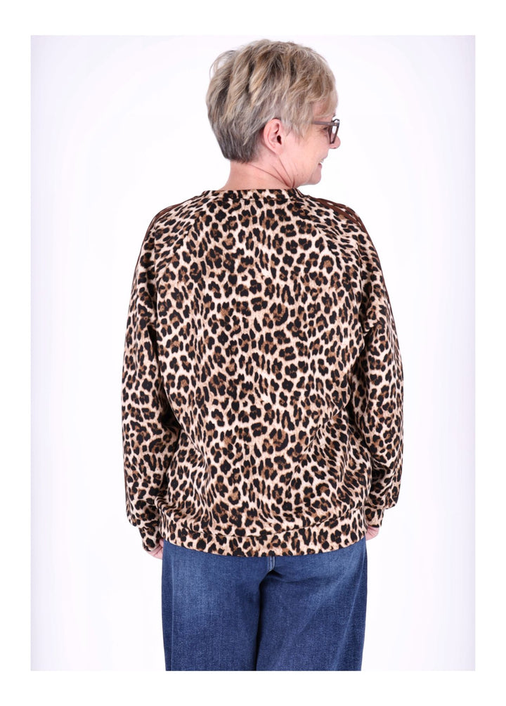 Sweatshirt Damen AOP Leo