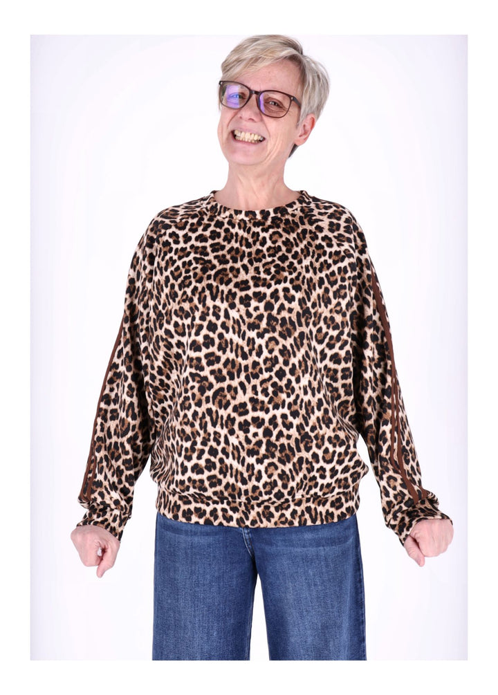 Sweatshirt Damen AOP Leo