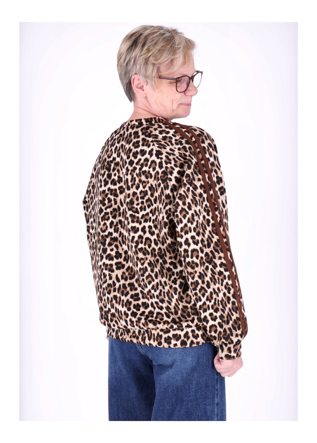 Sweatshirt Damen AOP Leo