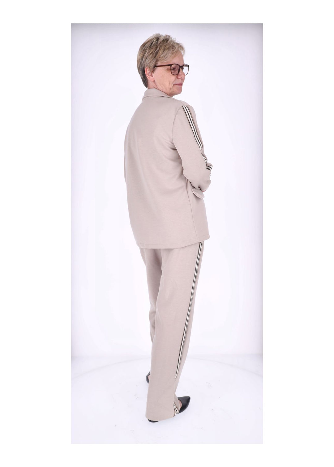 Sweathose Damen Galonstreifen