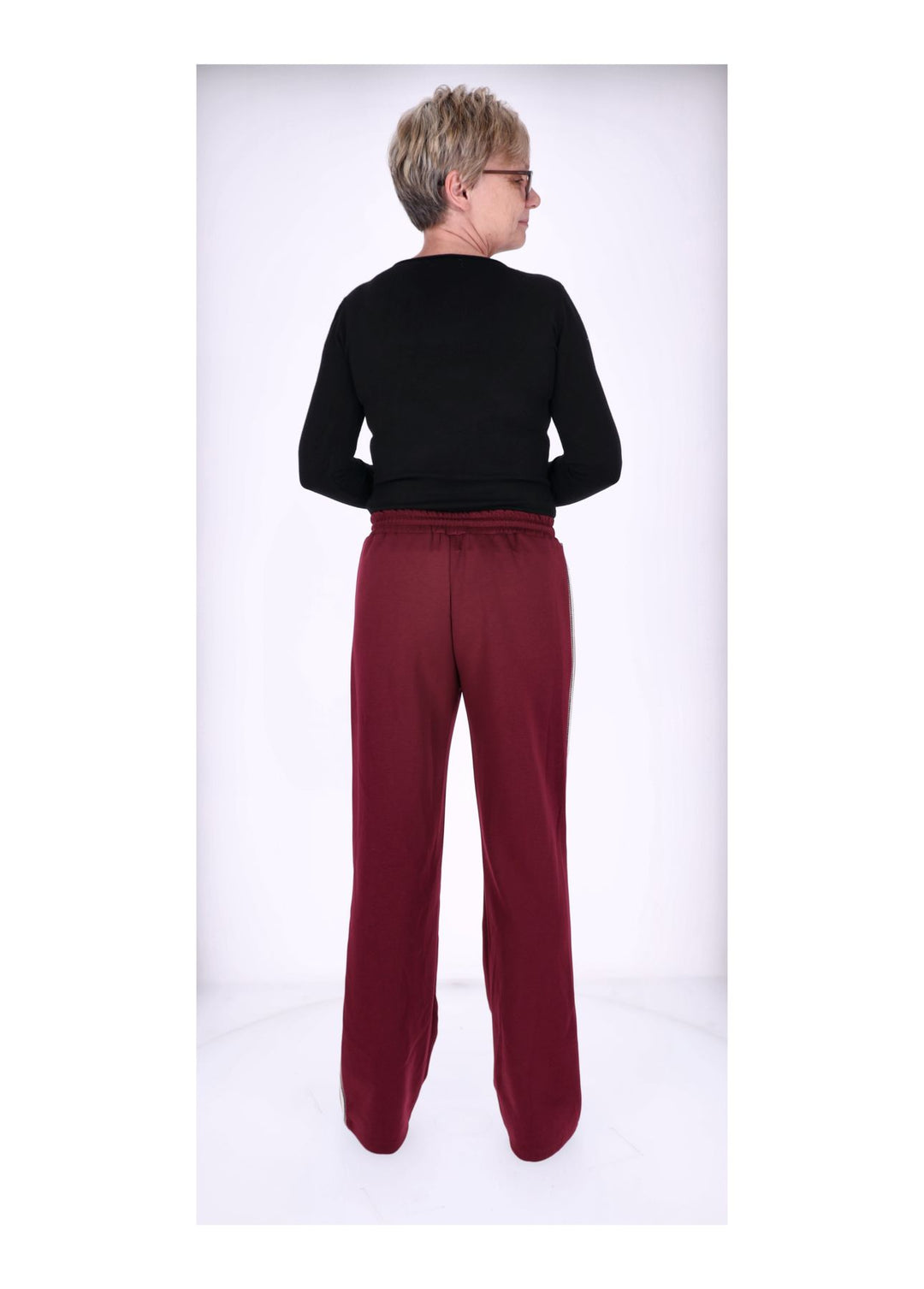 Sweathose Damen Galonstreifen