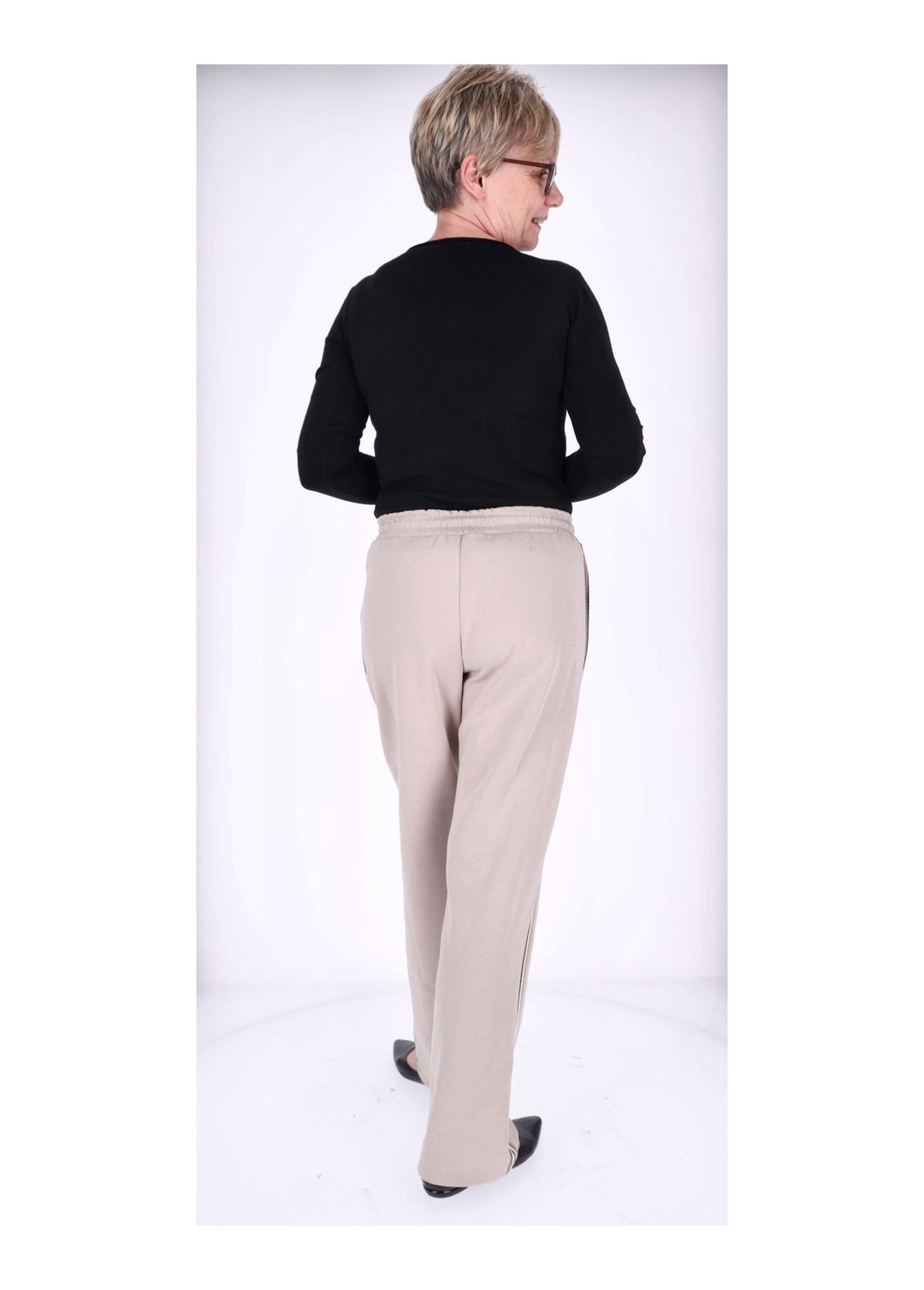 Sweathose Damen Galonstreifen