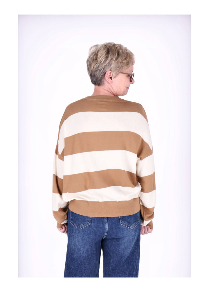 Strickpullover Damen Ringel Paris