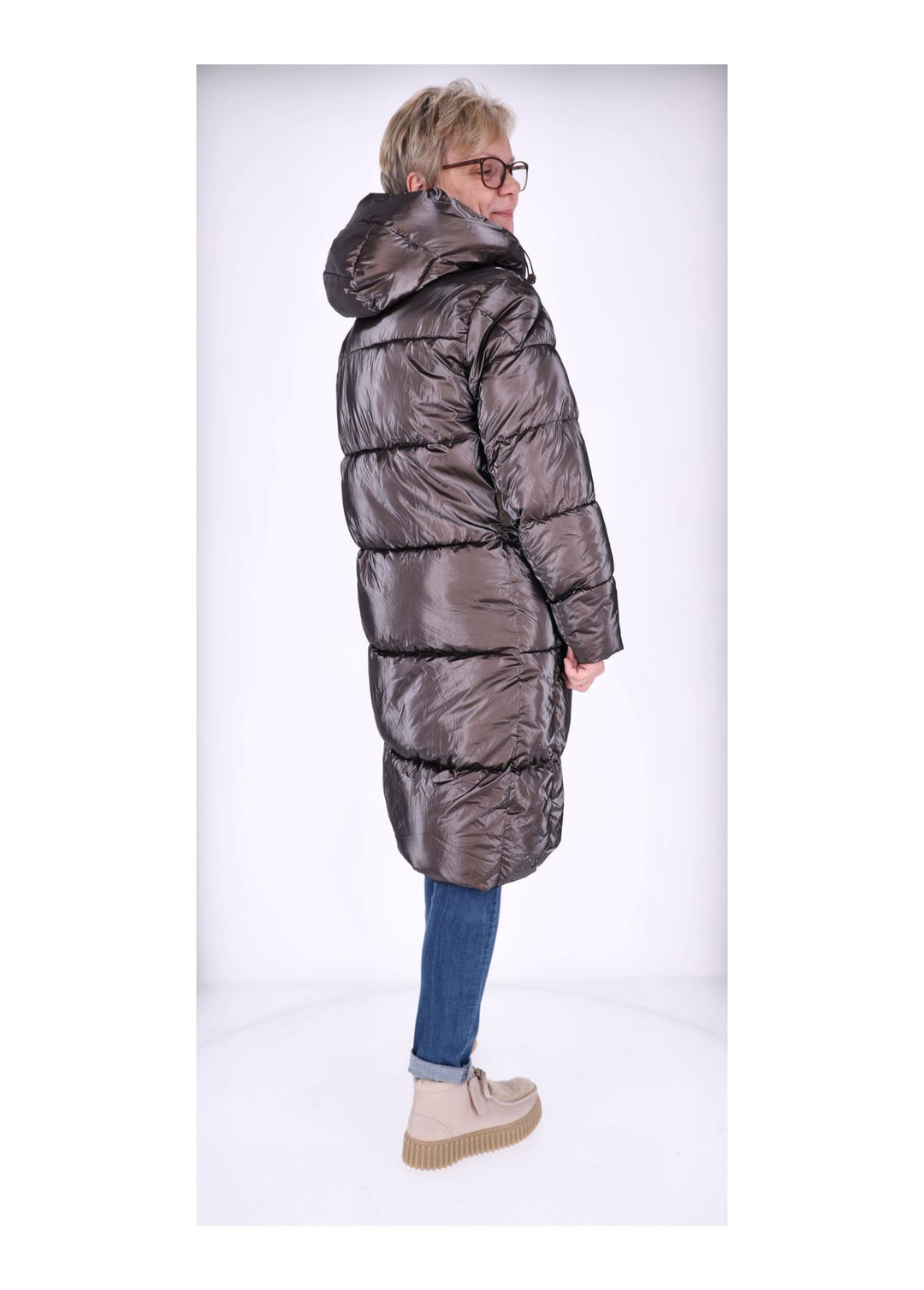 Steppjacke Damen Lang