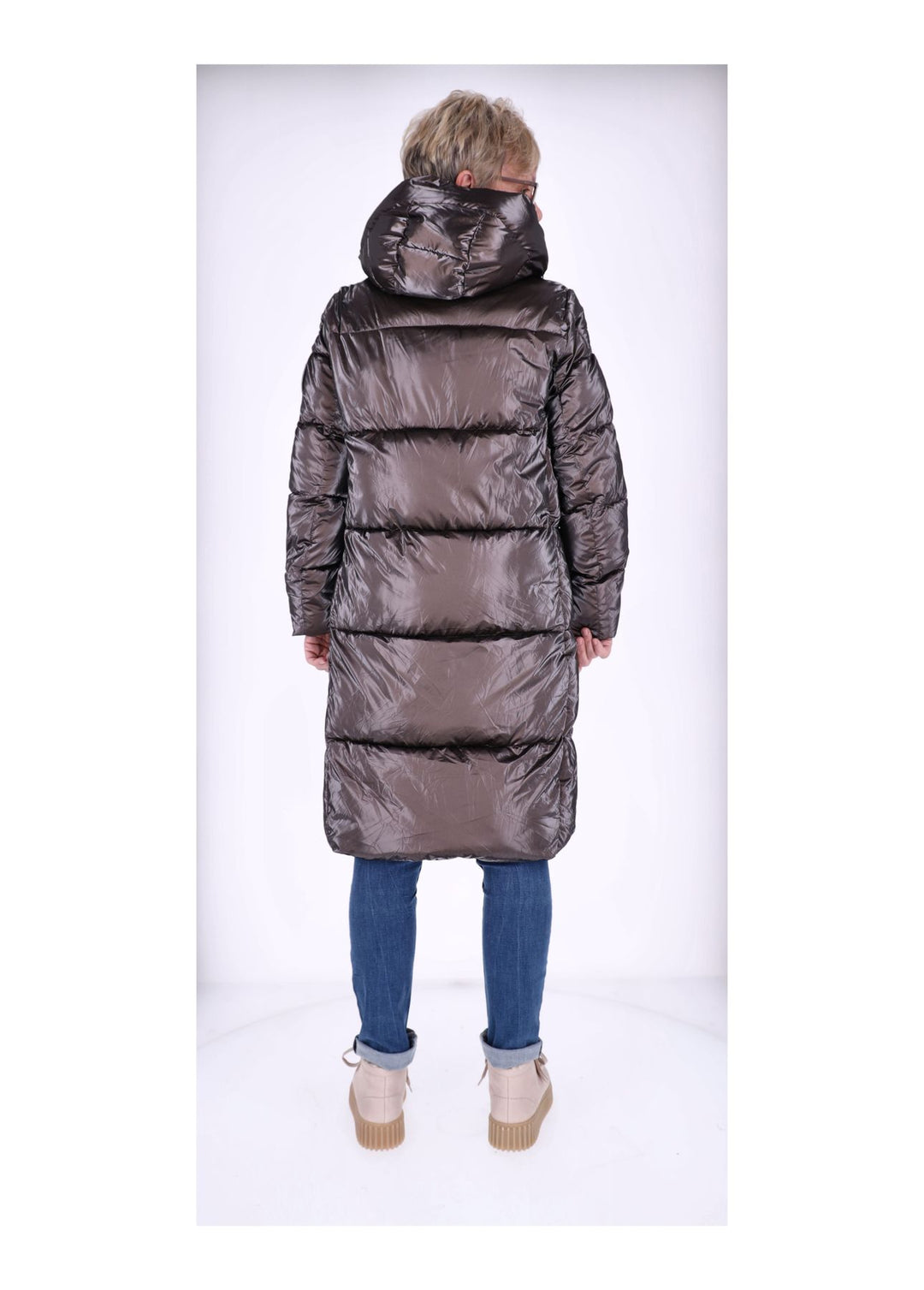 Steppjacke Damen Lang
