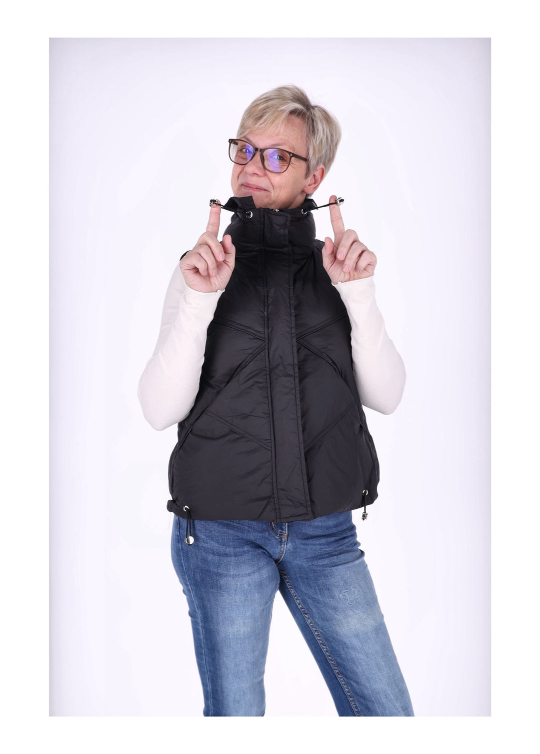 Steppweste Damen kurz