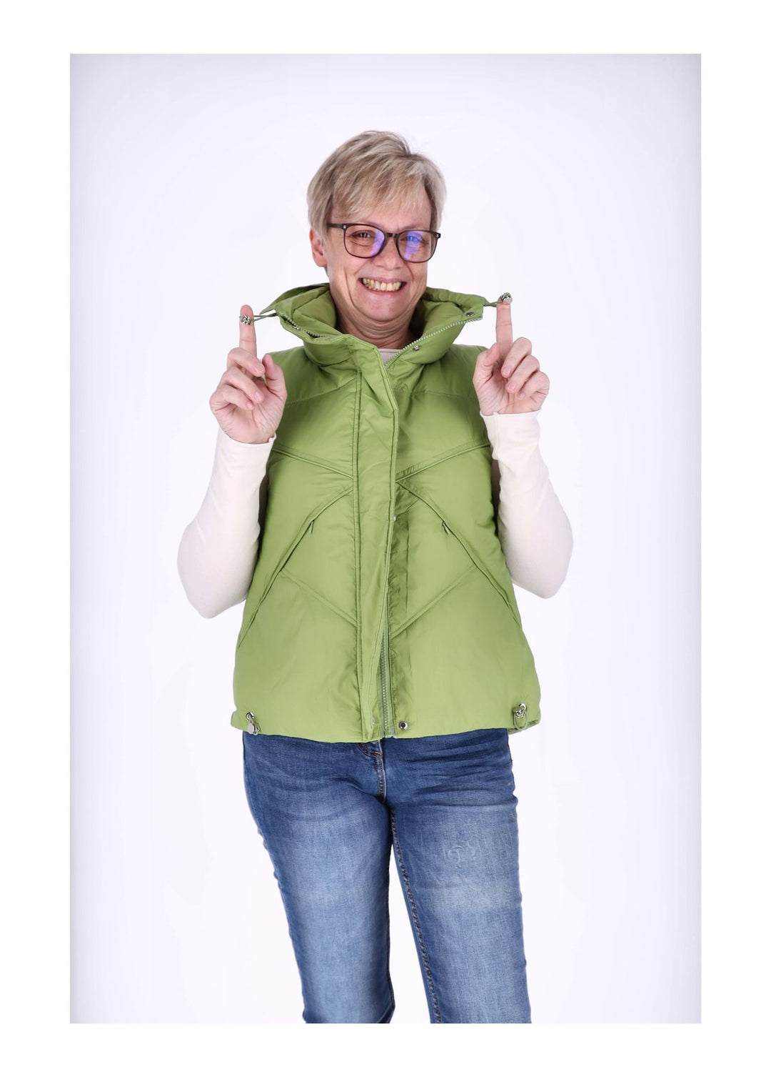 Steppweste Damen kurz