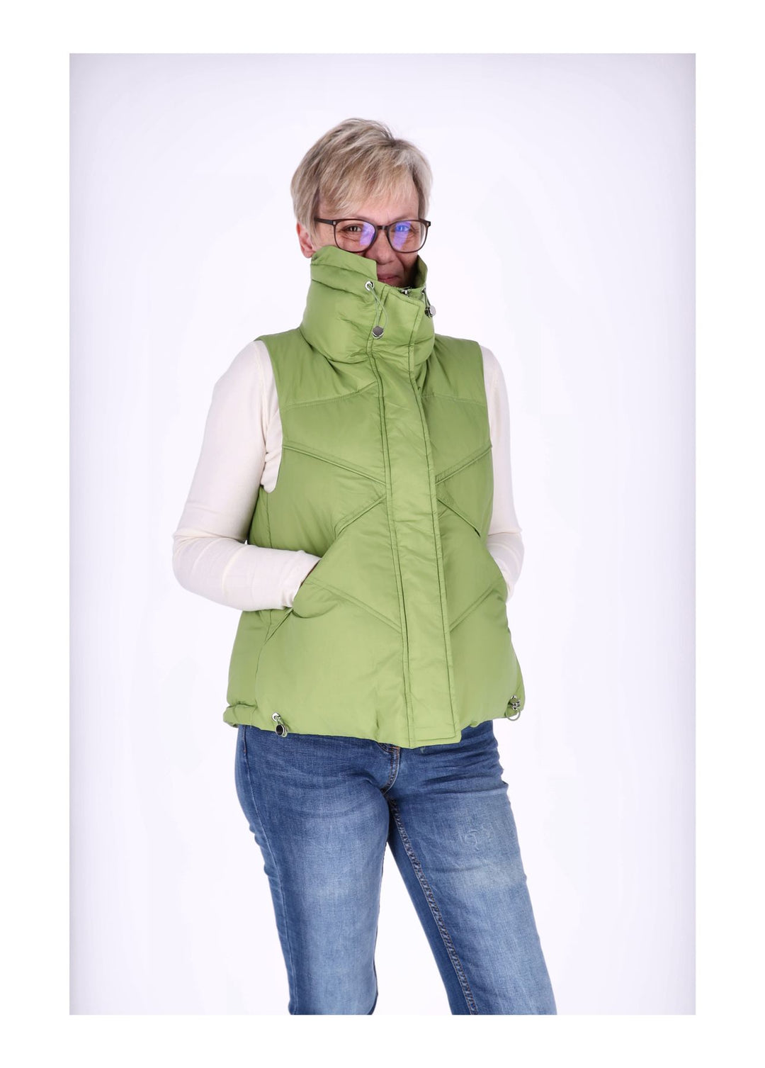 Steppweste Damen kurz