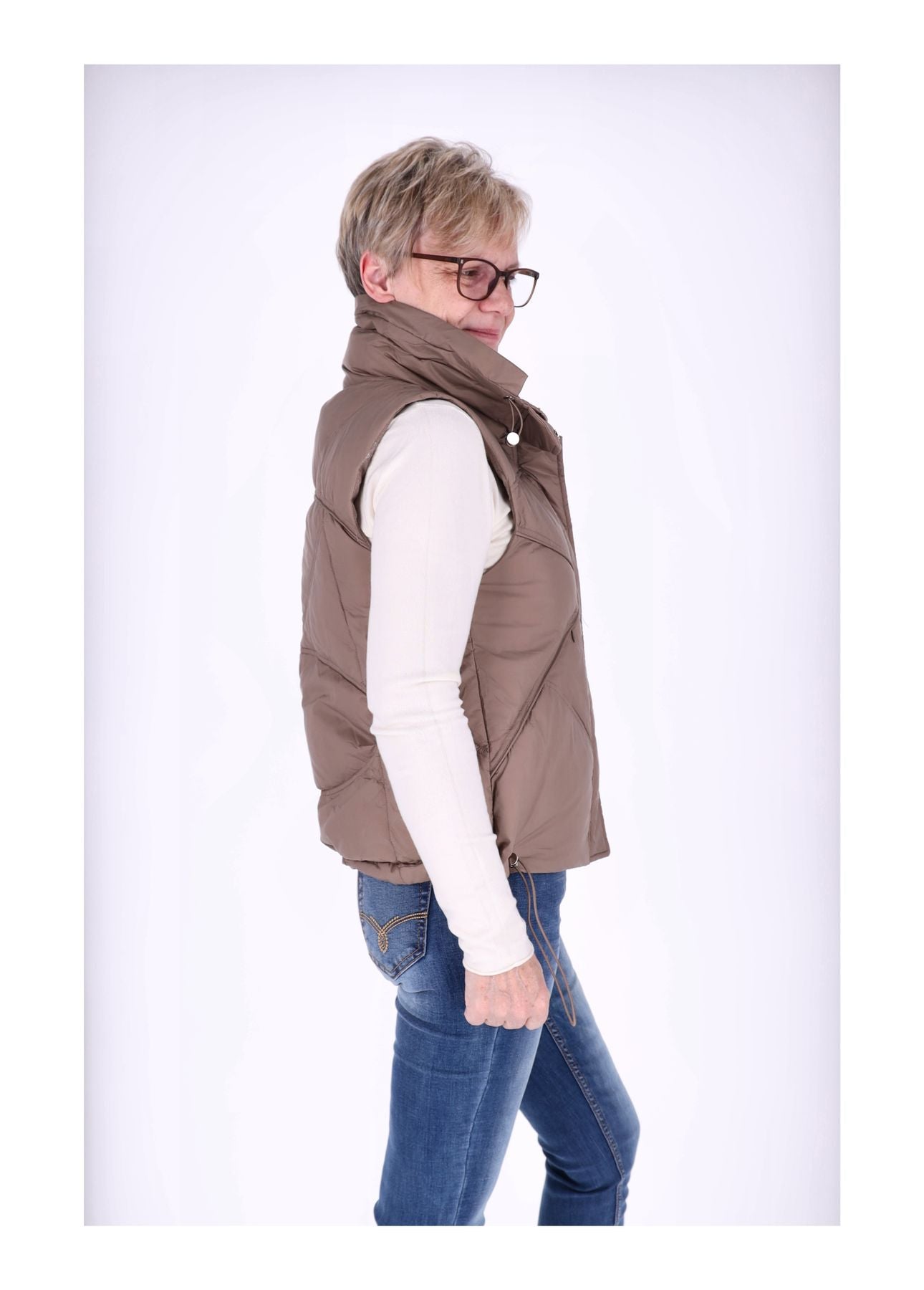 Steppweste Damen kurz