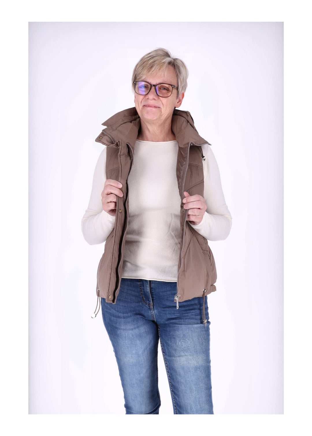 Steppweste Damen kurz