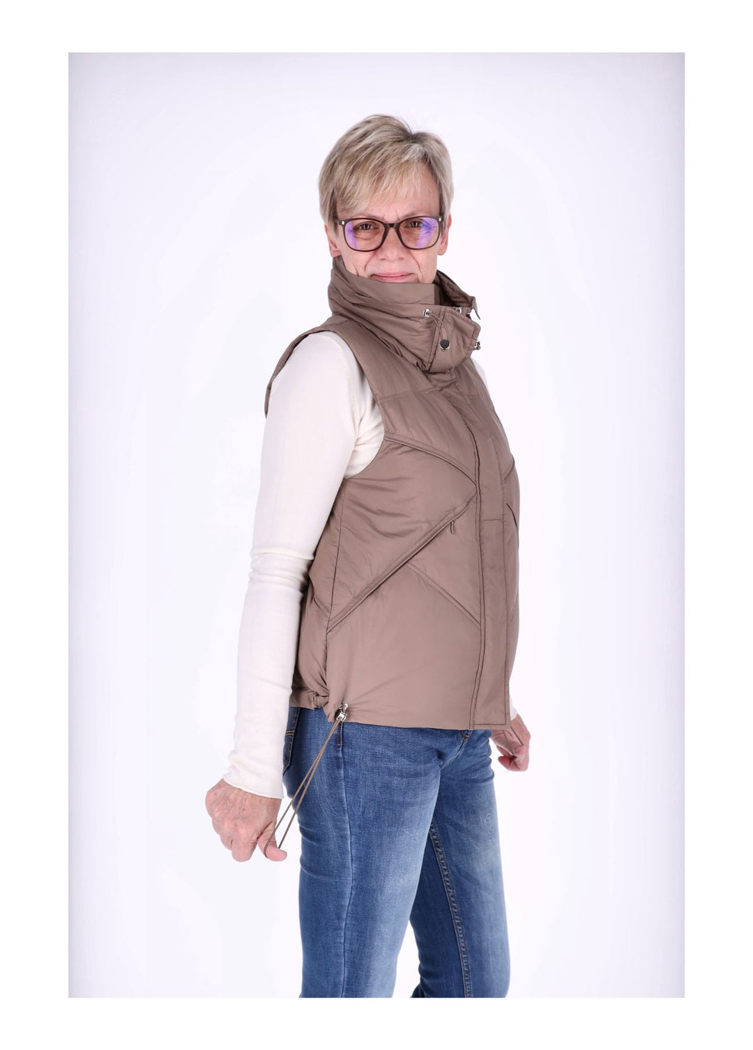 Steppweste Damen kurz