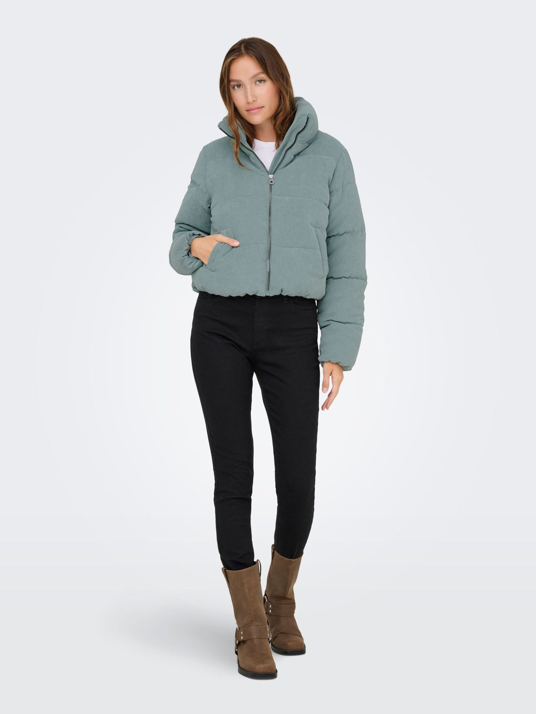 Damen ONLNEWDOLLY CORDUROY PUFFER OTW NOO