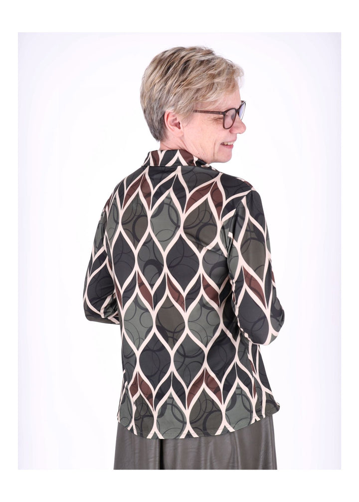 Bluse AOP Raute