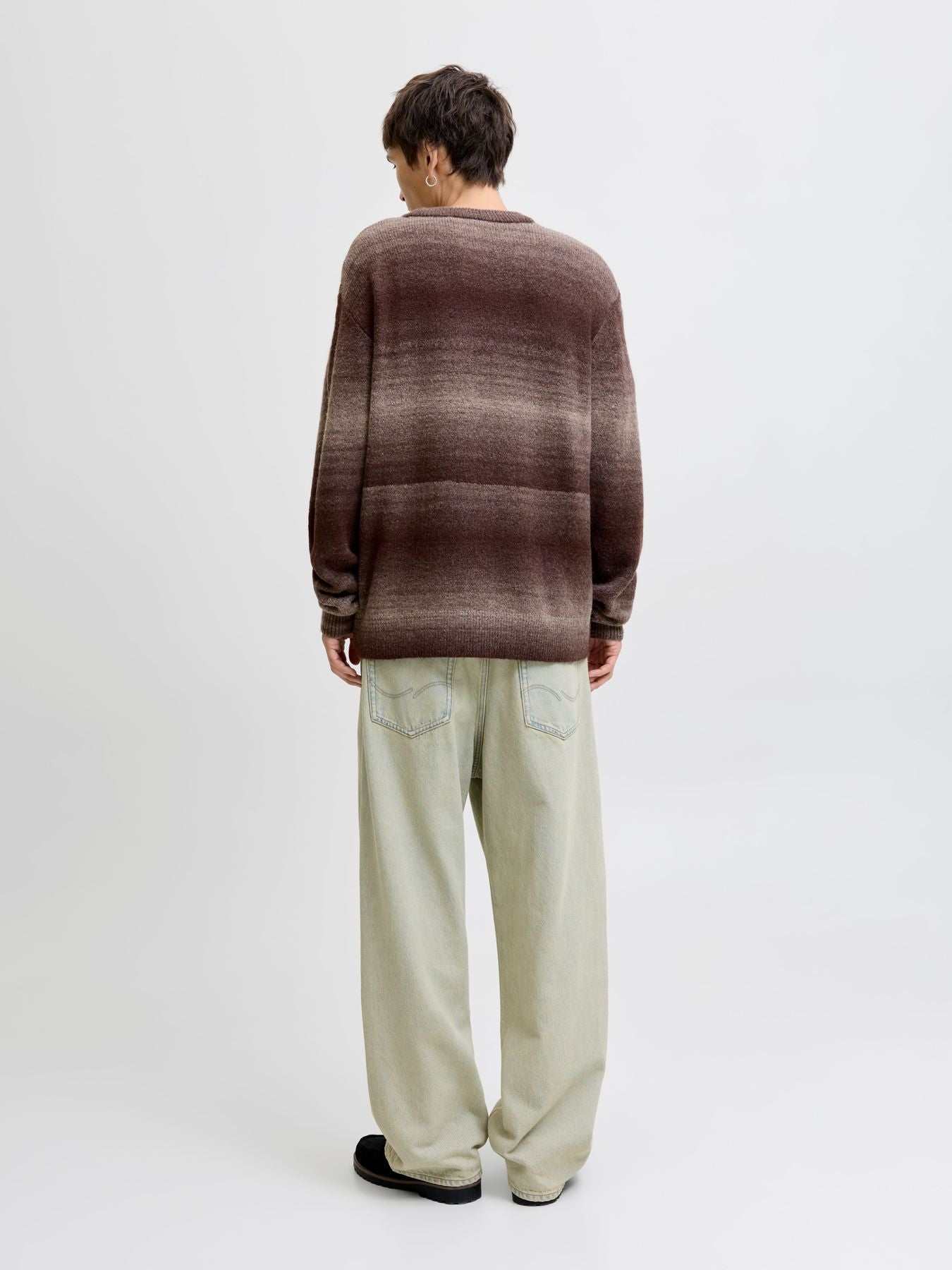 Herren JORMEADOWS KNIT SPACE DYE CREW NECK