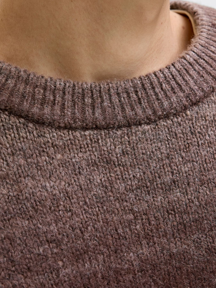 Herren JORMEADOWS KNIT SPACE DYE CREW NECK