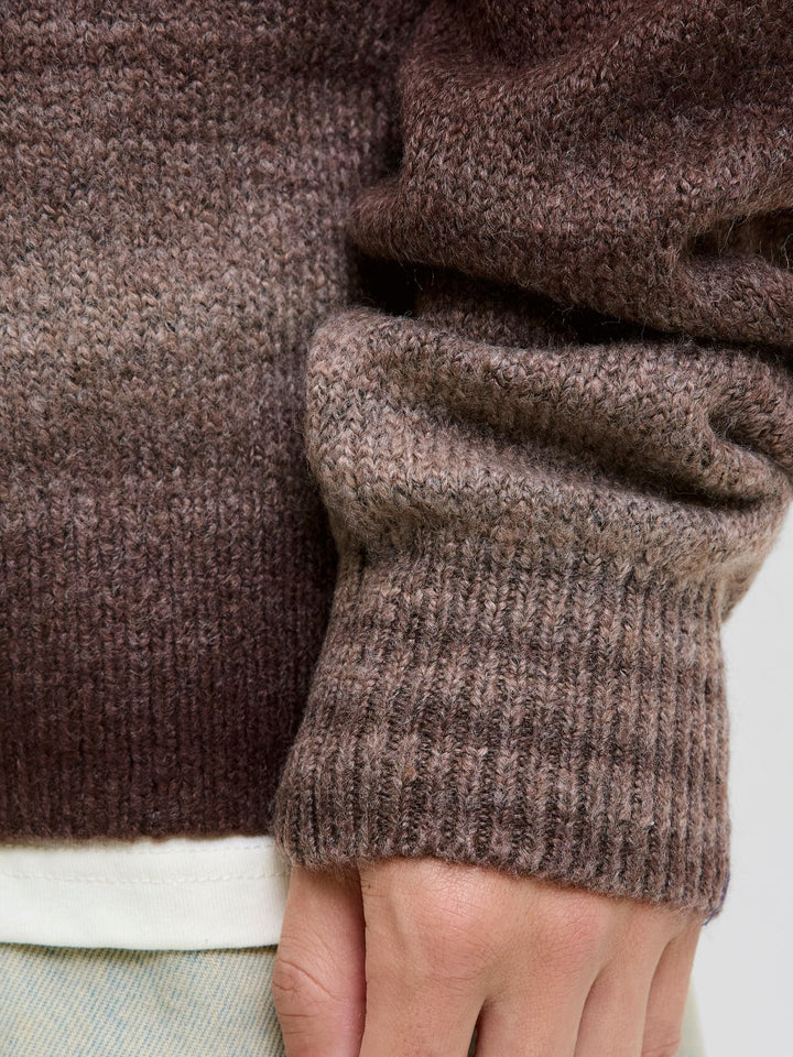 Herren JORMEADOWS KNIT SPACE DYE CREW NECK