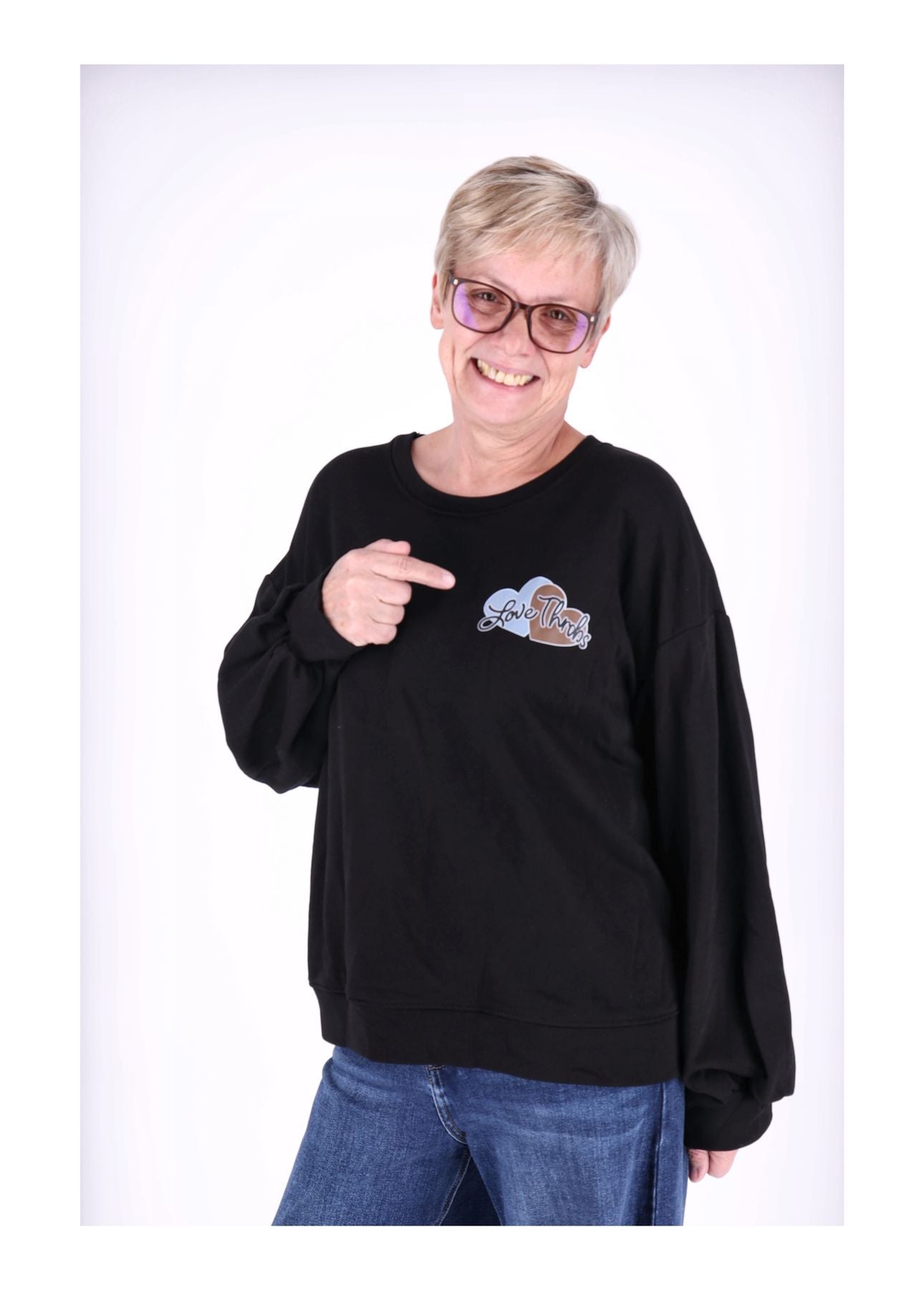 Sweatshirt Damen HASEN