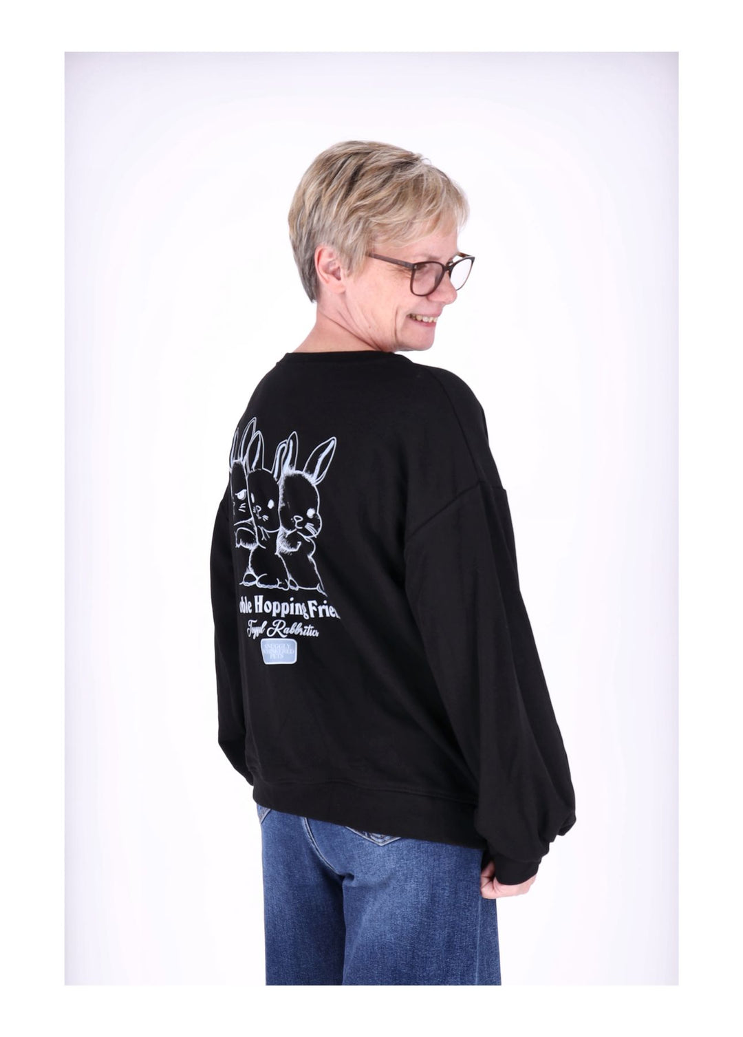 Sweatshirt Damen HASEN