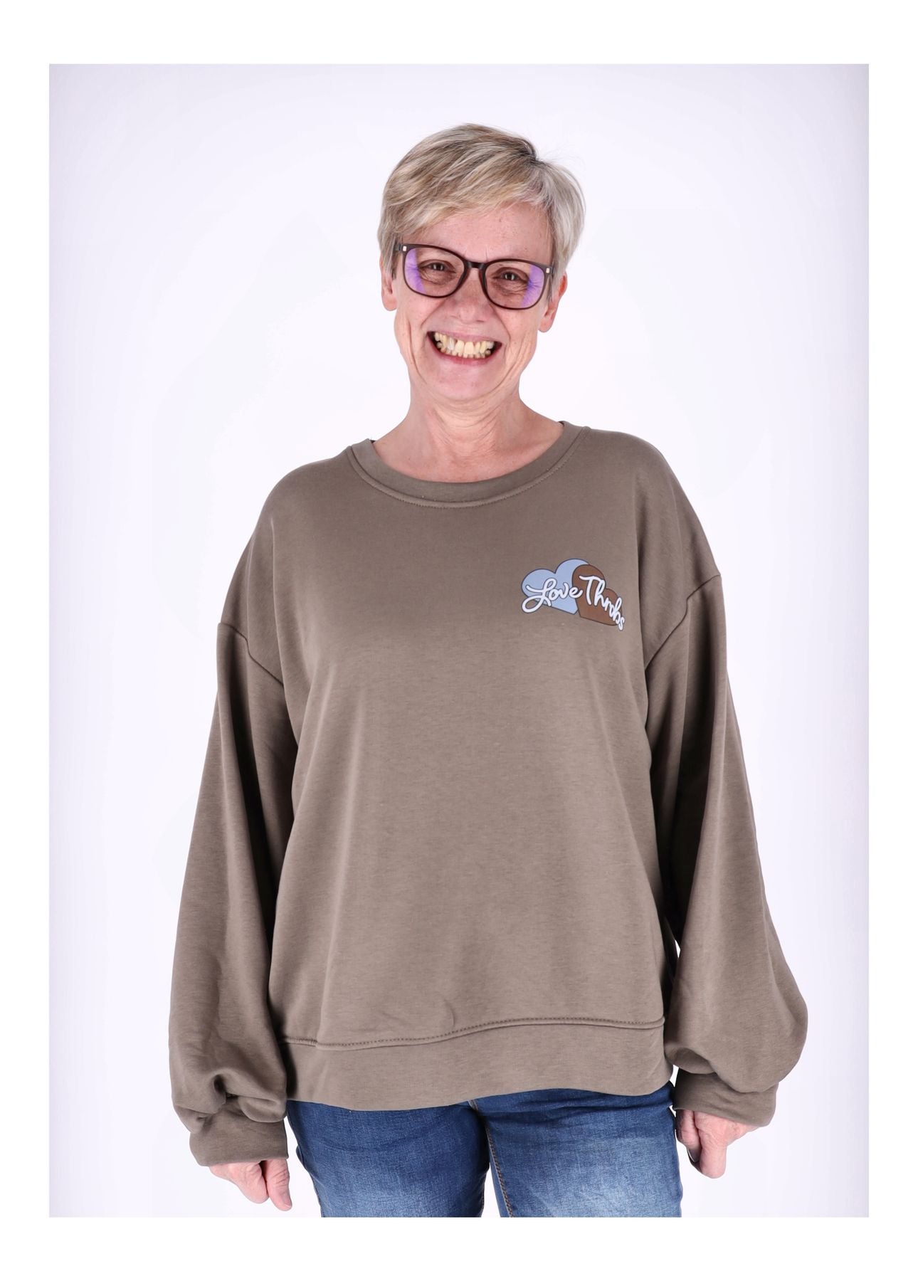 Sweatshirt Damen HASEN