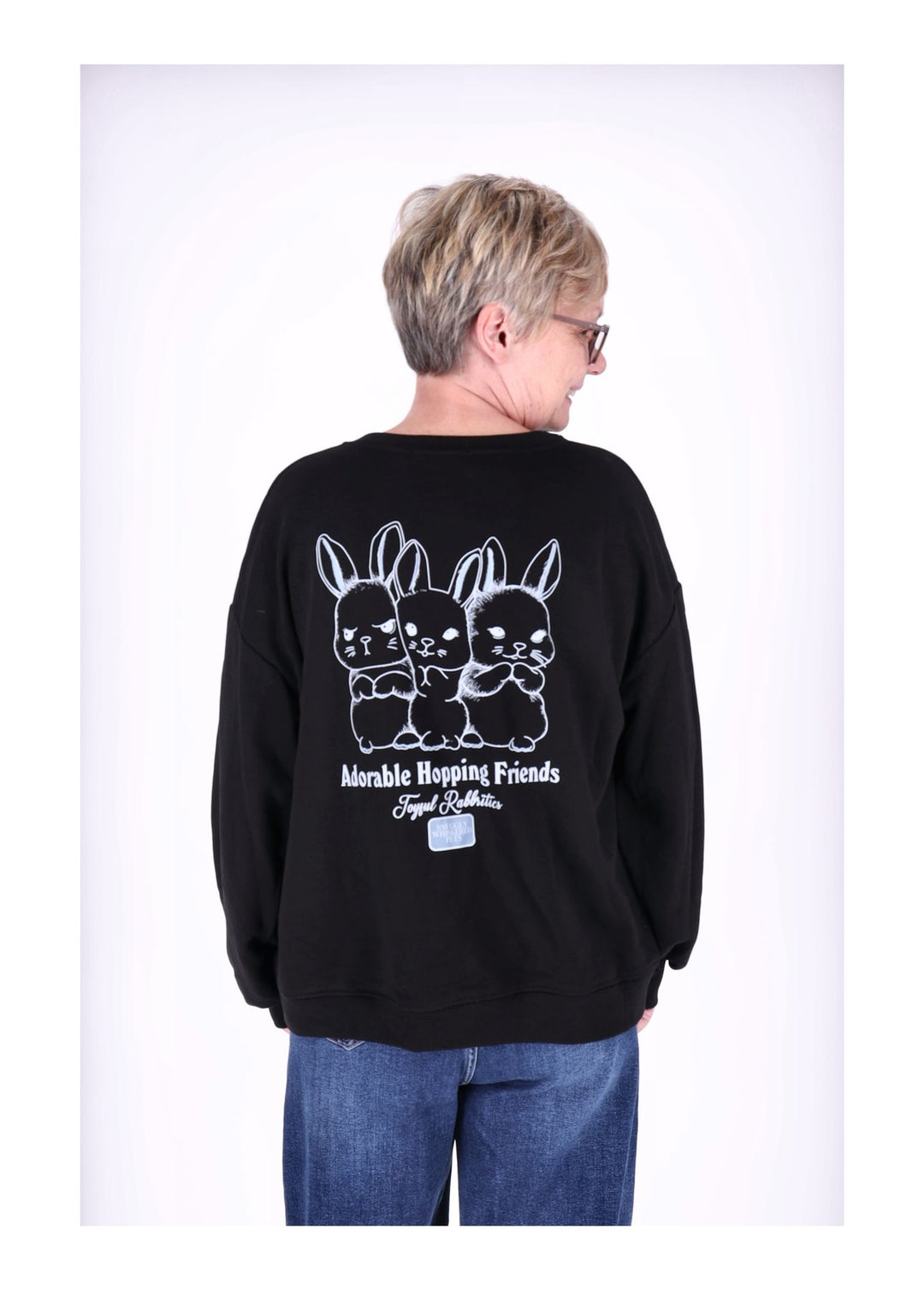 Sweatshirt Damen HASEN