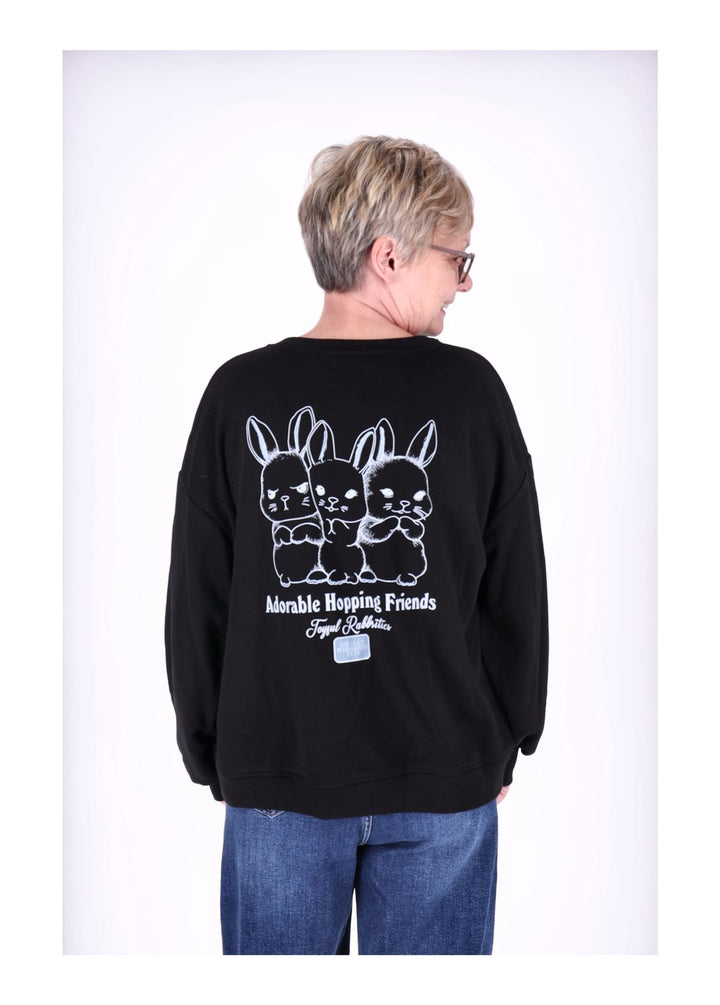 Sweatshirt Damen HASEN