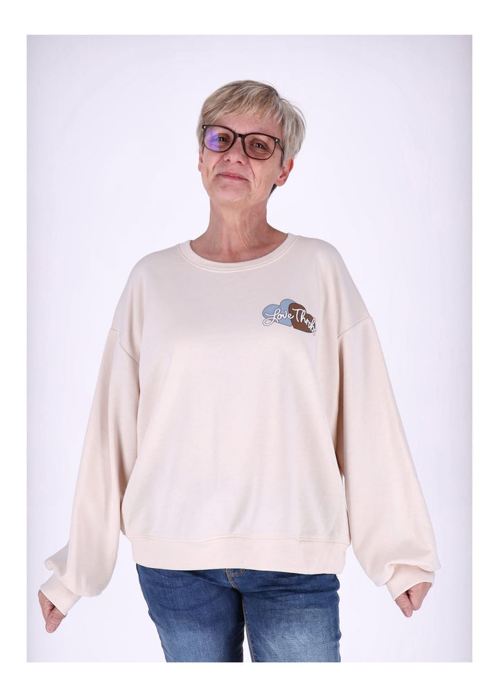 Splash of Color Sweatshirt Damen Hasen