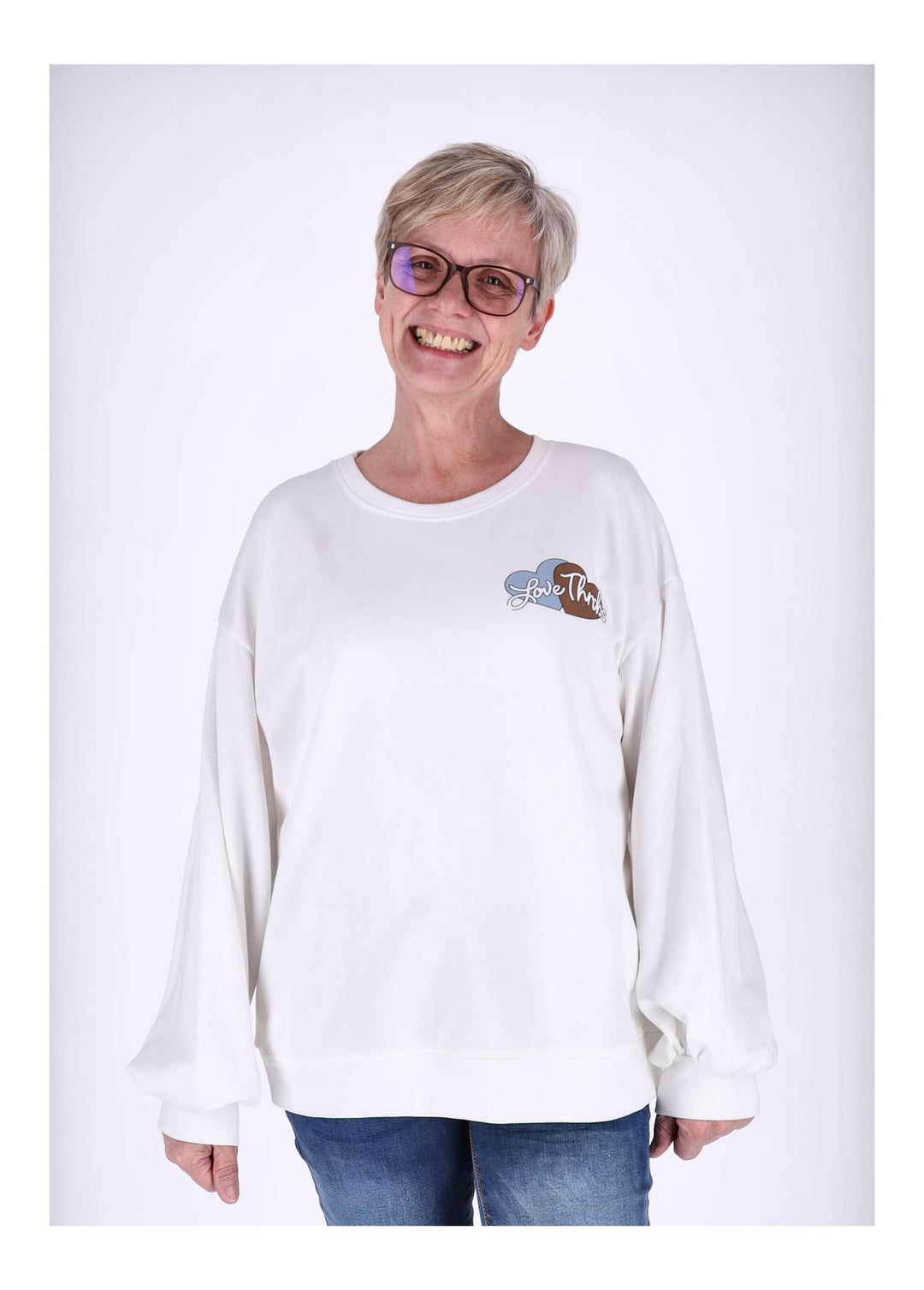 Sweatshirt Damen HASEN