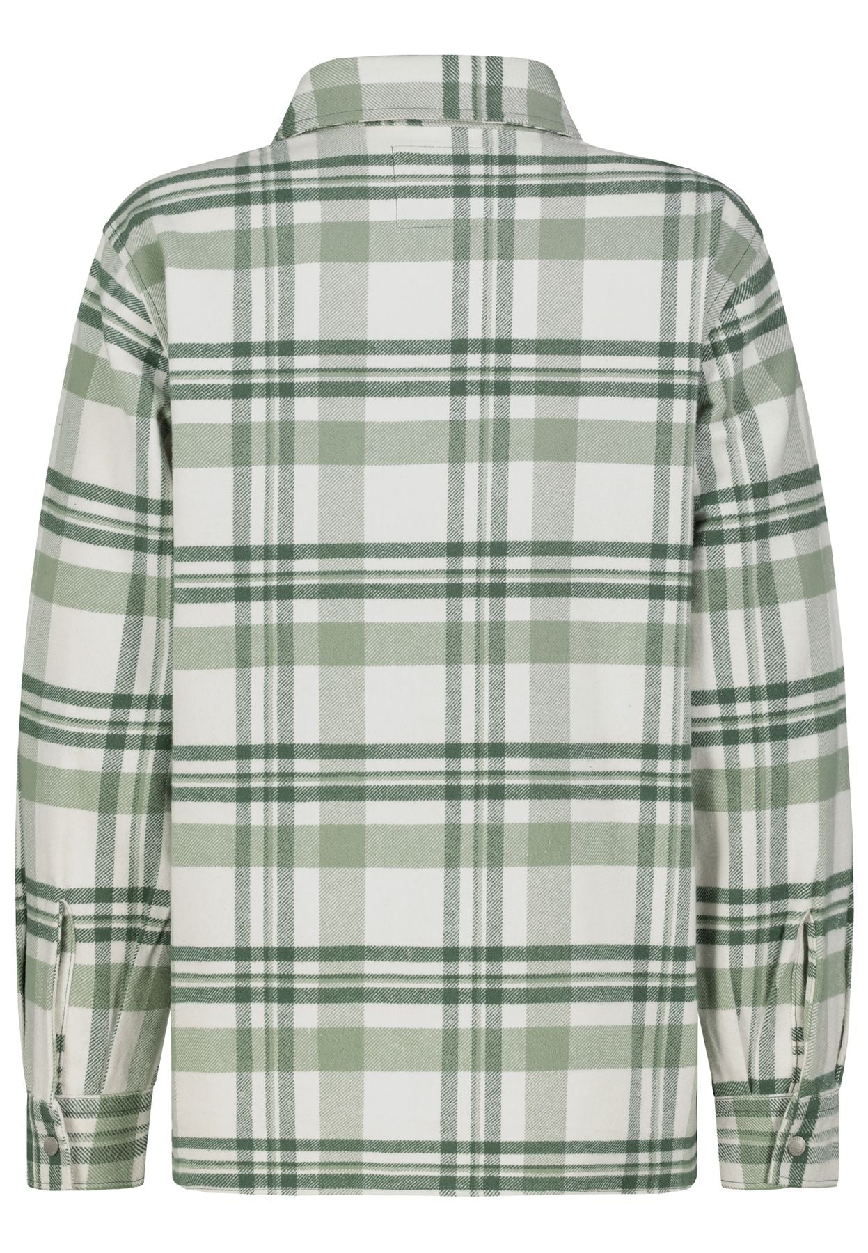 Damen DOB brushed twill Karohemdbluse, Br