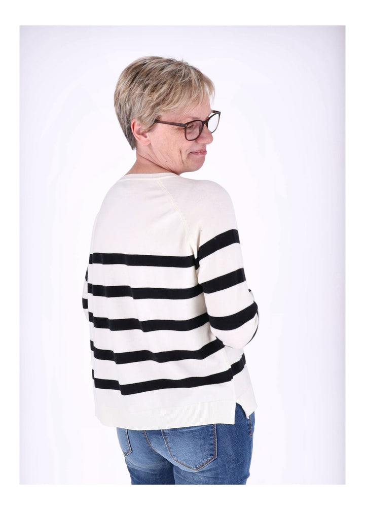 Strickpullover Damen Ringel