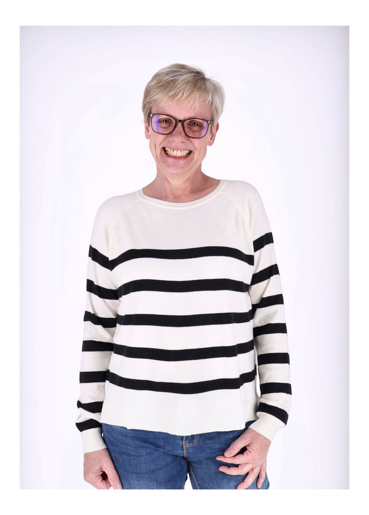 Strickpullover Damen Ringel