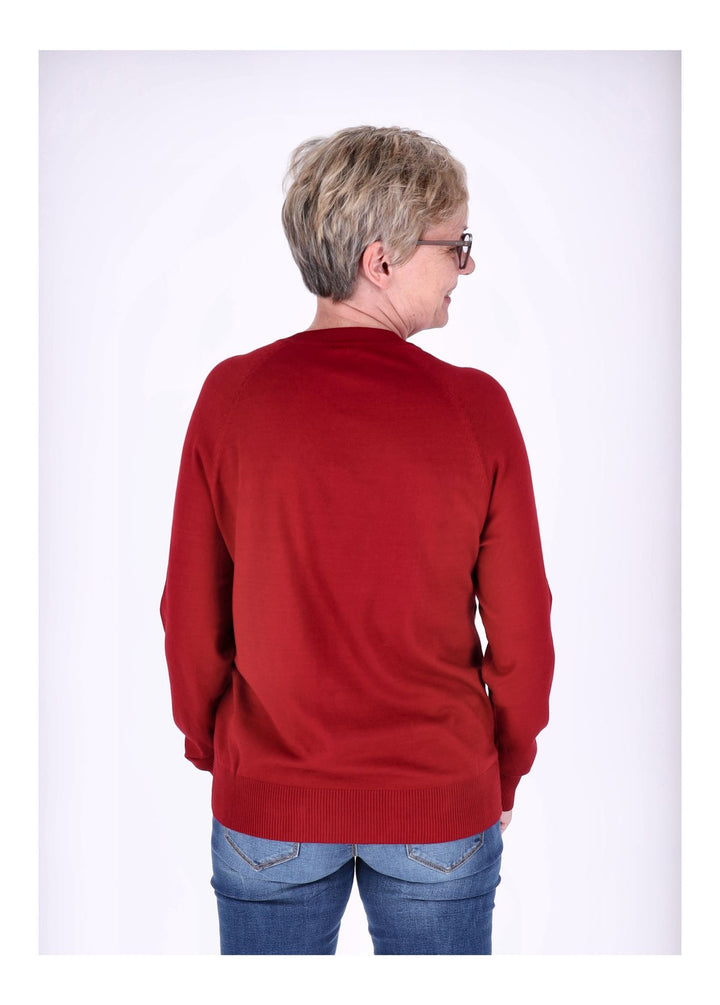 Strickpullover Damen Text