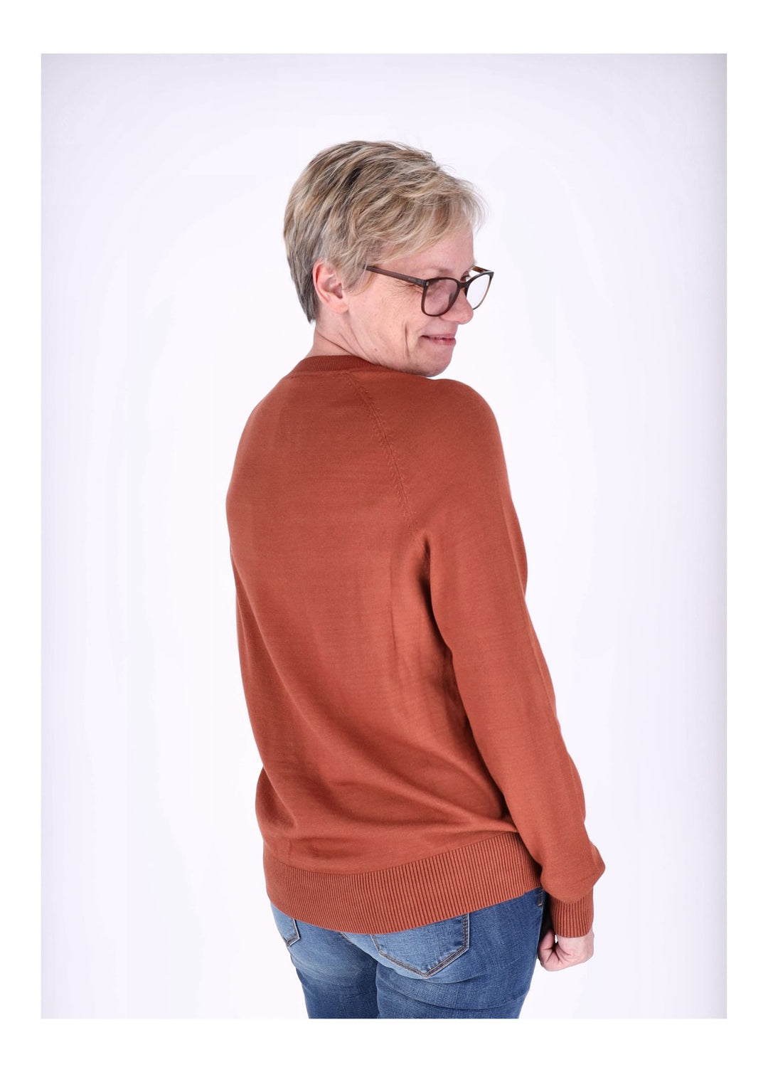 Strickpullover Damen Text